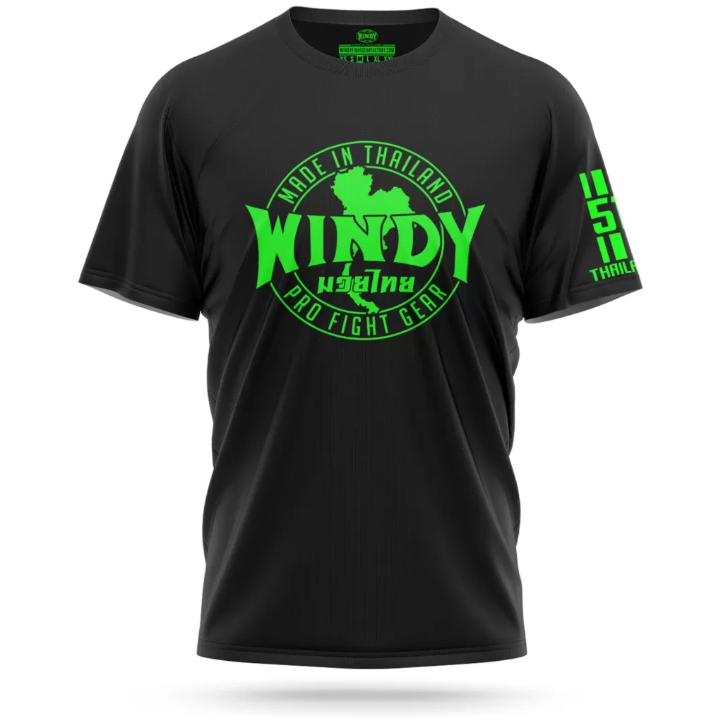 Windy neon green t-shirt