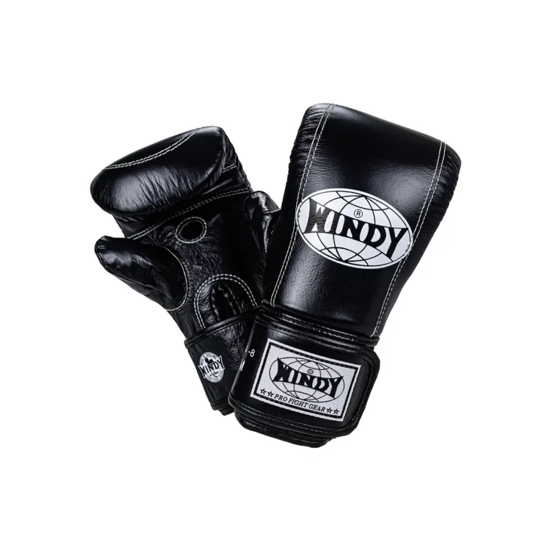 Windy Punching Bag Gloves front and back view
