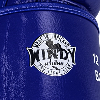 Windy Boxing Gloves Blue Authenticity Seal