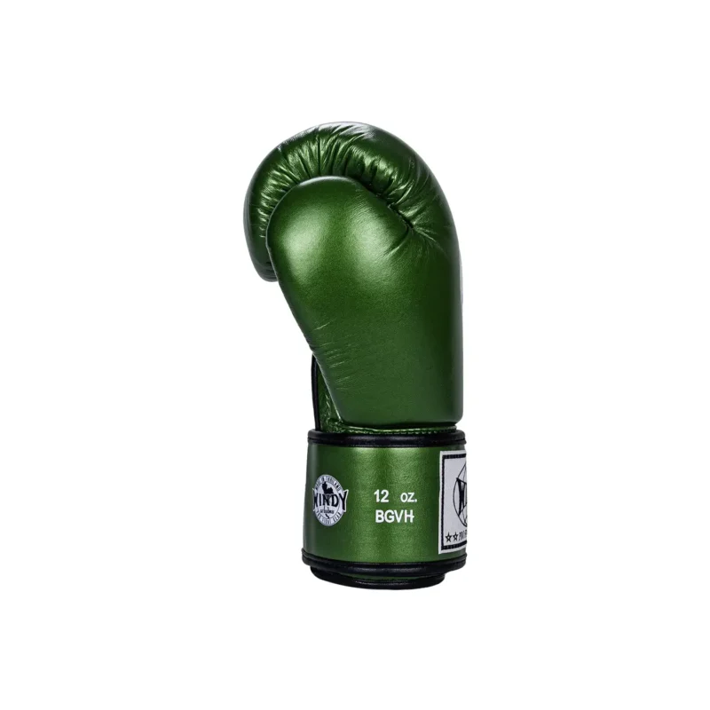 Windy Boxing Gloves BGVH Metallic Green left side view