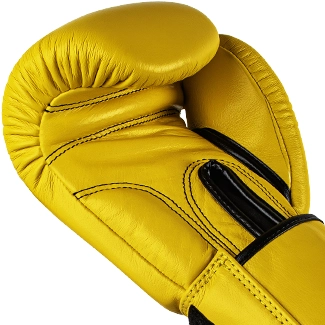 Windy Boxing Glove Yellow Inside View