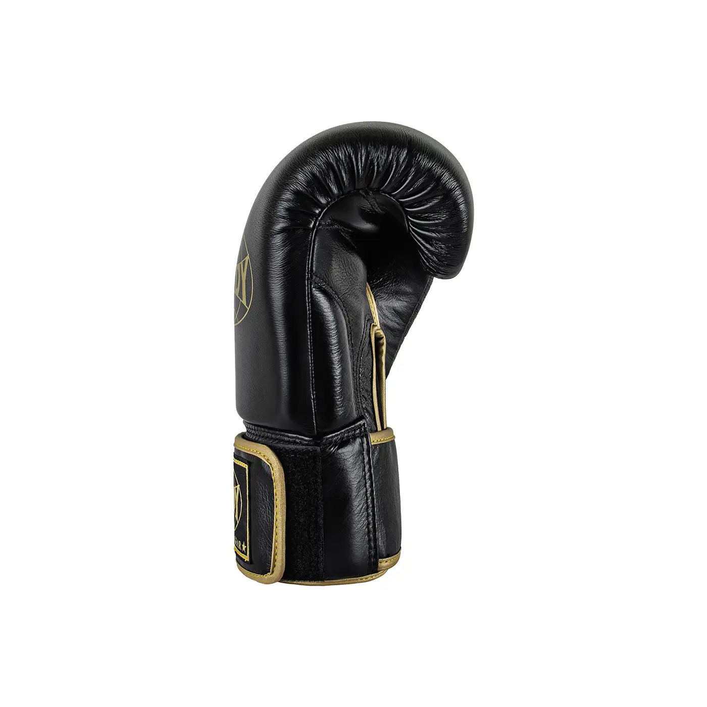 Windy Boxing Gloves Black Gold Right View
