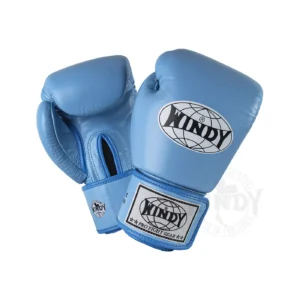Windy Light Blue Boxing Gloves | Original from Thailand