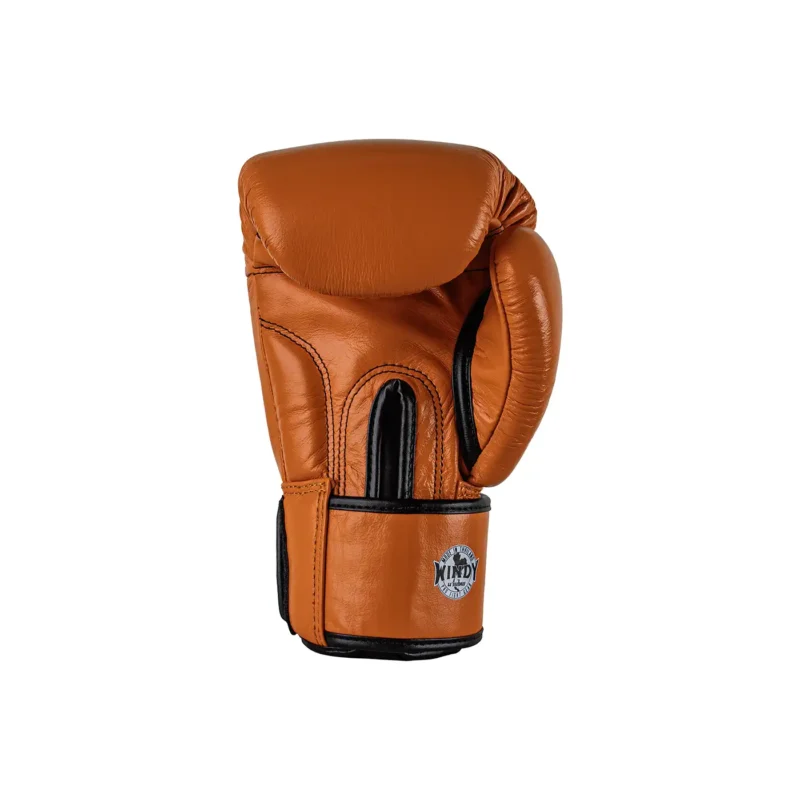 Windy Orange Boxing Gloves Back View