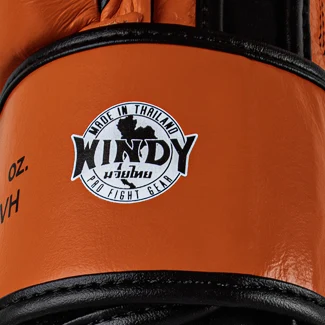 Windy Boxing Gloves Orange Authentic Tag