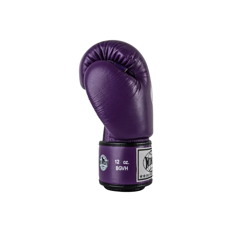 Windy Purple Boxing Gloves Left View