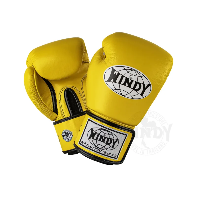 Windy Boxing Gloves Yellow
