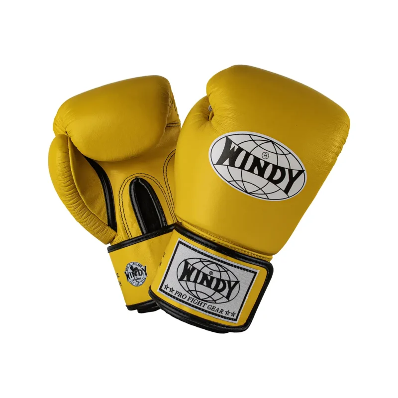 Windy Boxing Gloves Yellow
