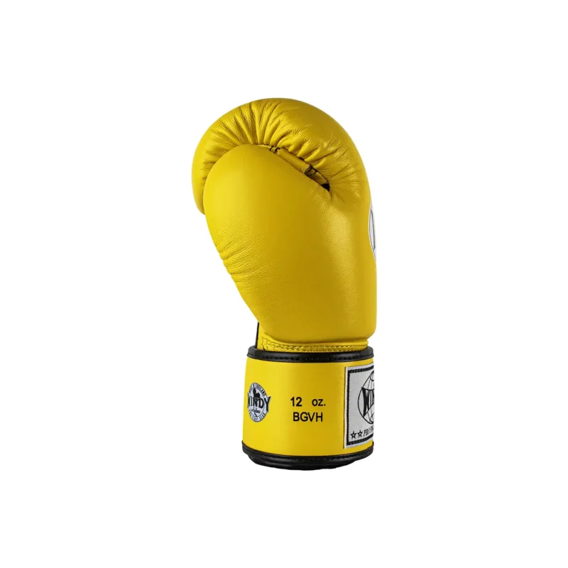 Windy Boxing Gloves Yellow Left View