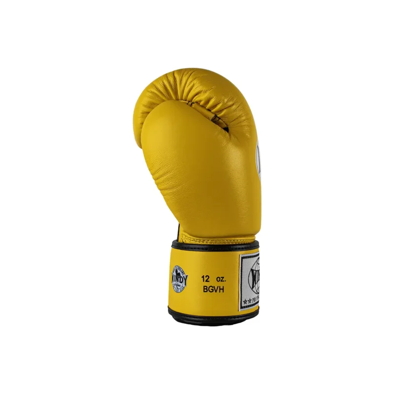 Windy Boxing Gloves Yellow Left View