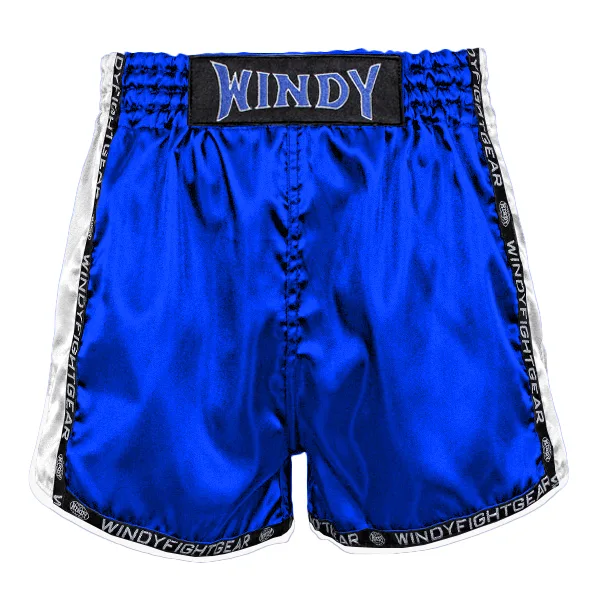 Windy Muay Thai Shorts Hybrid Blue White