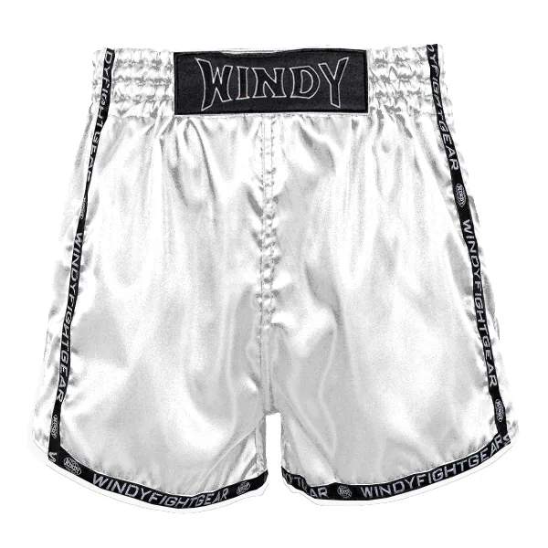 Windy Muay Thai Shorts Hybrid White