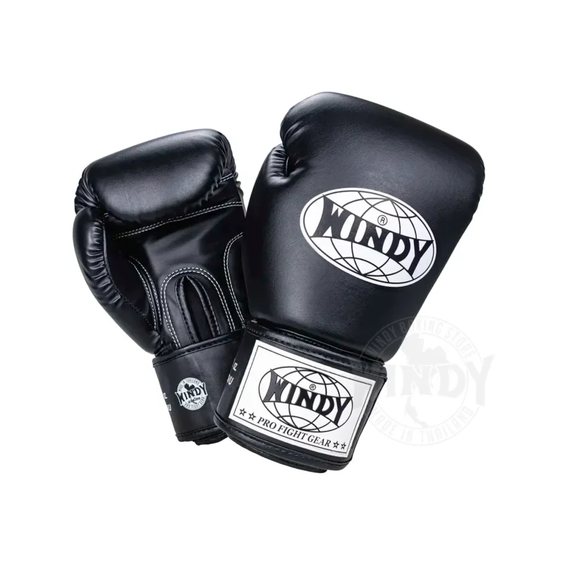 Windy Training Boxing Gloves front and back view